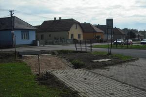 výstavba lávky_Smreková ul. výstavba lávky_Smreková ul.