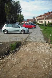 výstavba časti chodníka_ Smreková ul. výstavba časti chodníka_ Smreková ul.